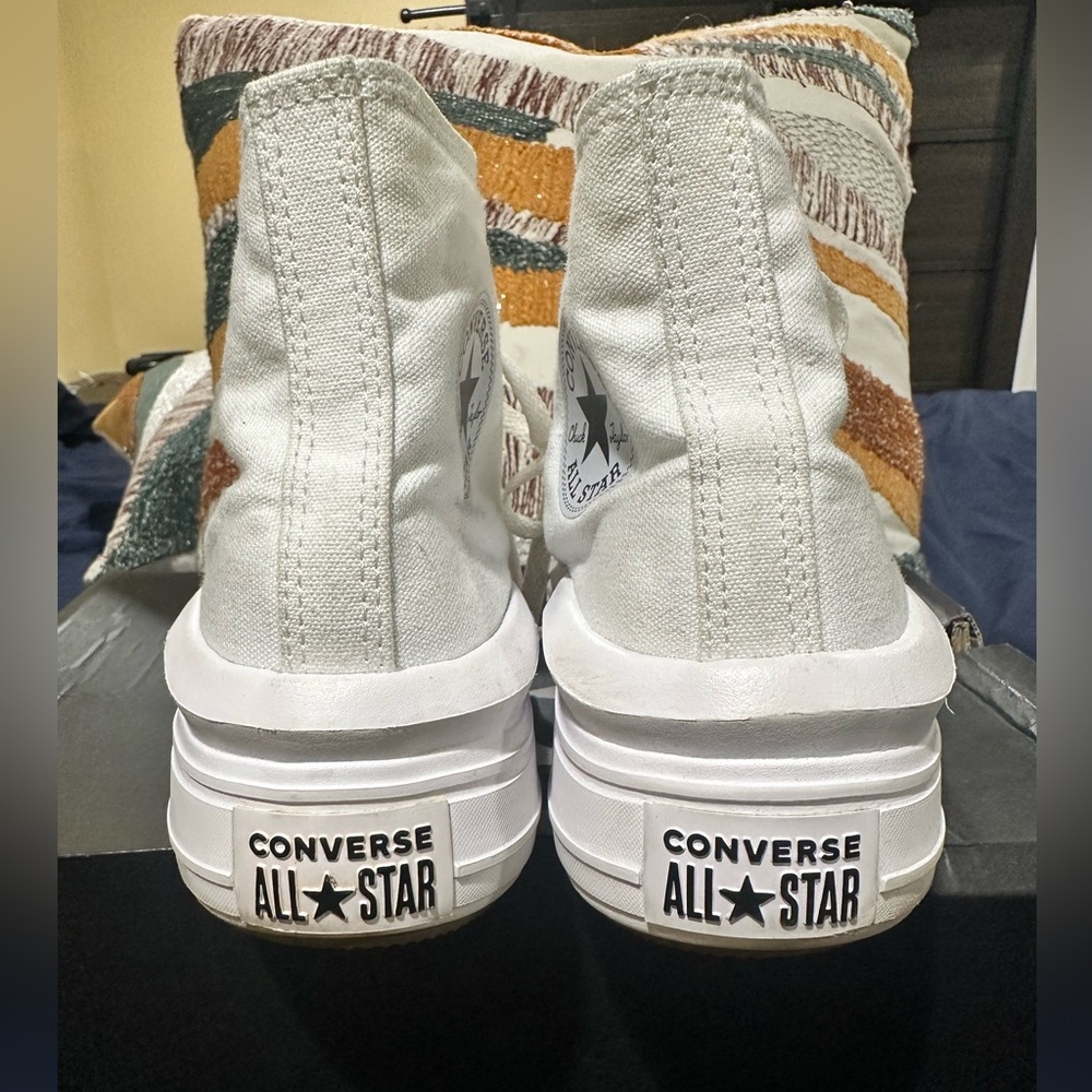 Converse Chuck Taylor All Star  Platform Hi Top Shoes Womens 7 - Picture 7 of 10